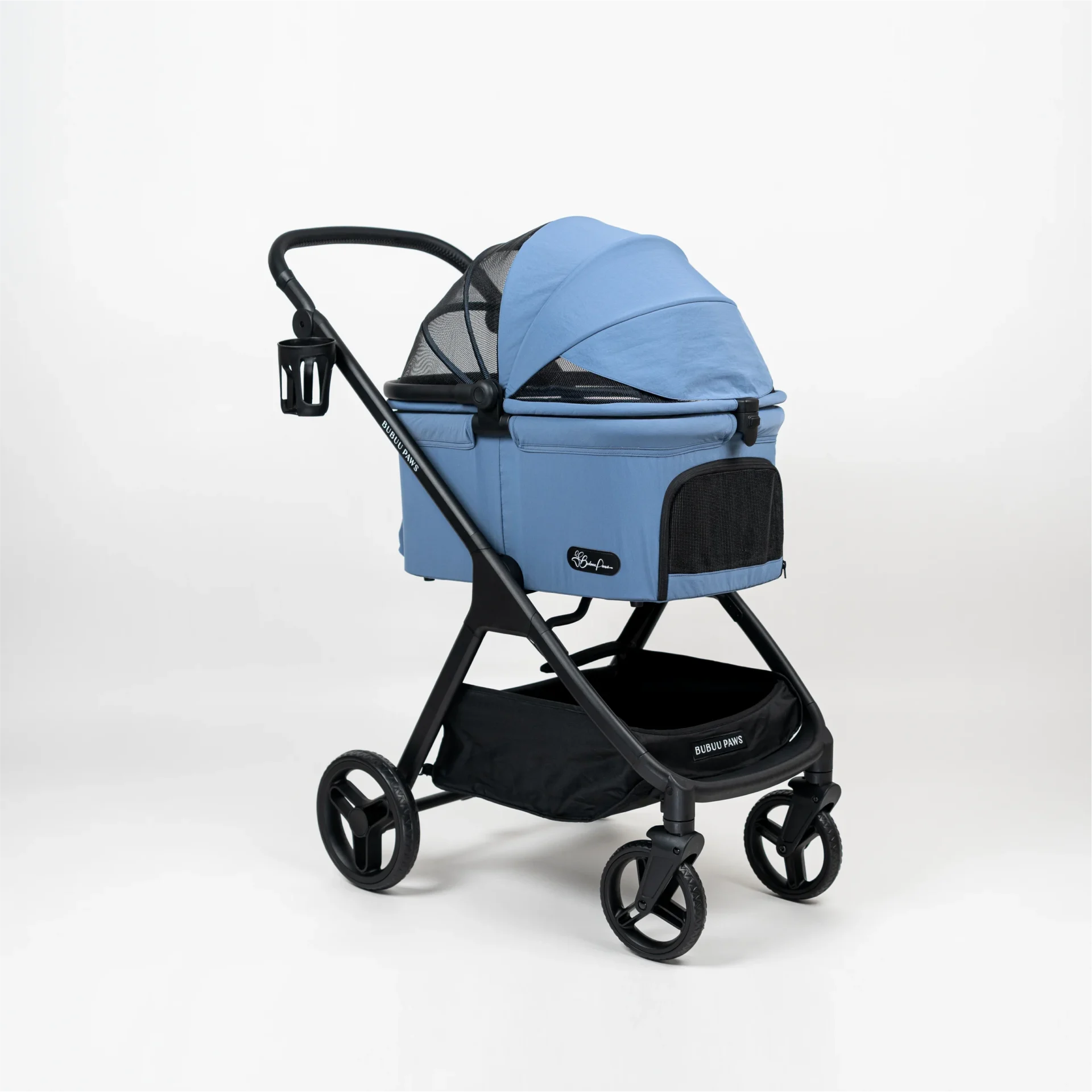 รถเข็นหมา สีน้ำเงิน