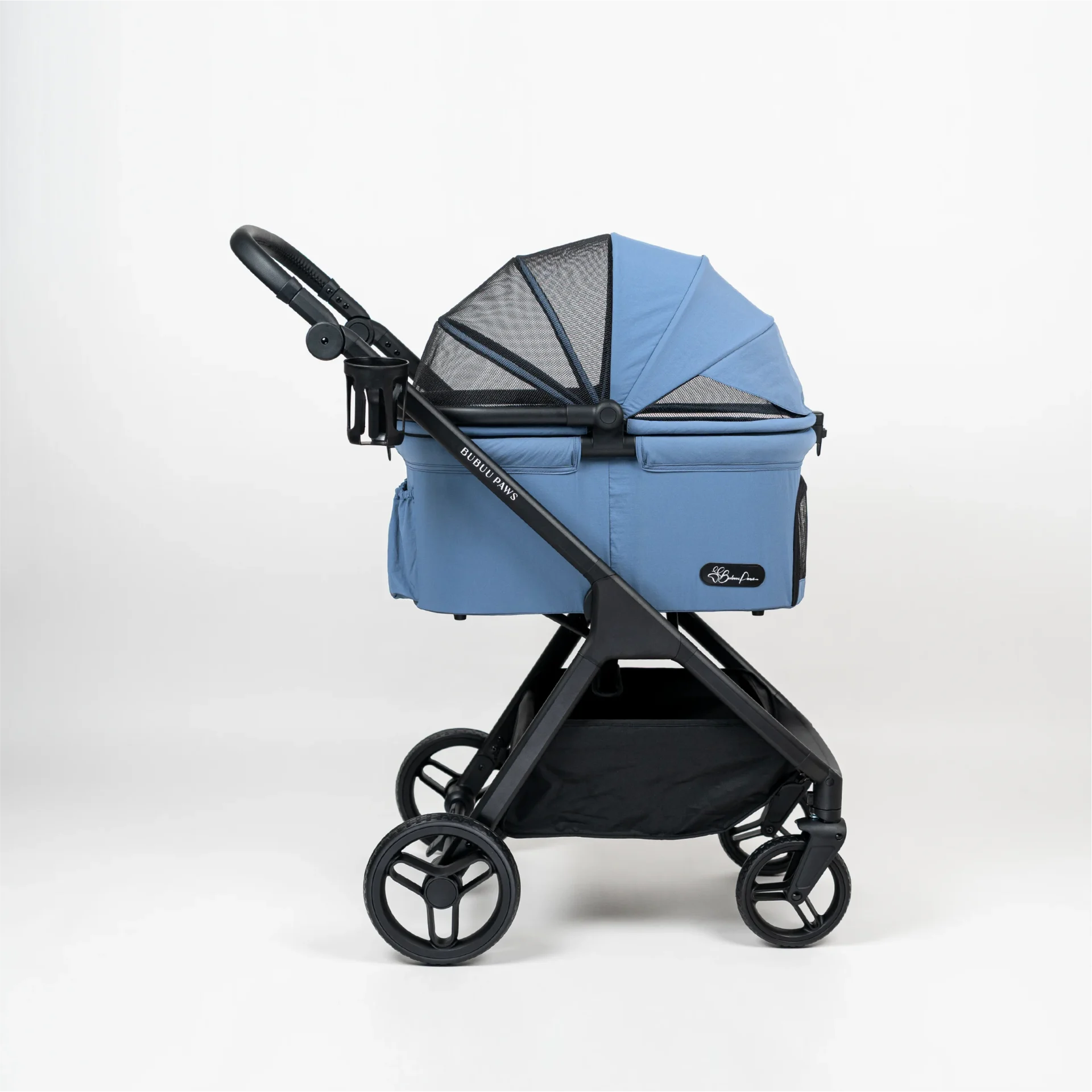 รถเข็นสัตว์เลี้ยง สีน้ำเงิน bubuu paws