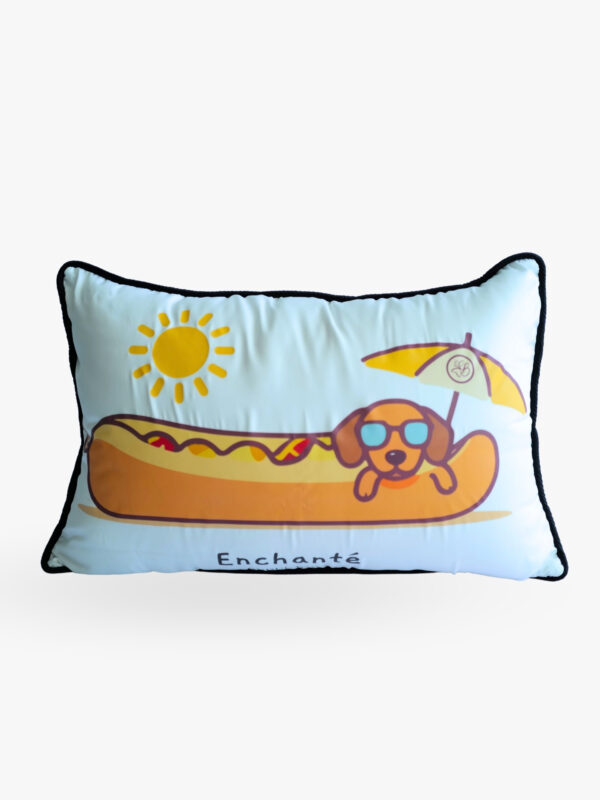 Alternative Goose Down Diamond Silk Pillow หมอนใยขนห่านเทียม ผ้าไดมอนซิลค์ พิมพ์ลาย Enchante'