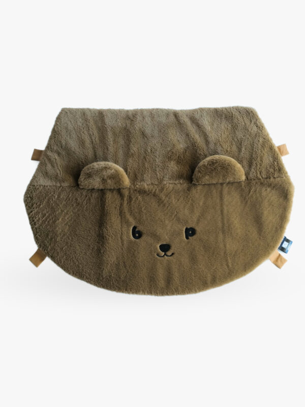 Bubuu Paws Pawrest Basket Front Cover ผ้าคลุมด้านหน้ารถเข็นสัตว์เลี้ยง รุ่น Deboniar สีน้ำตาล