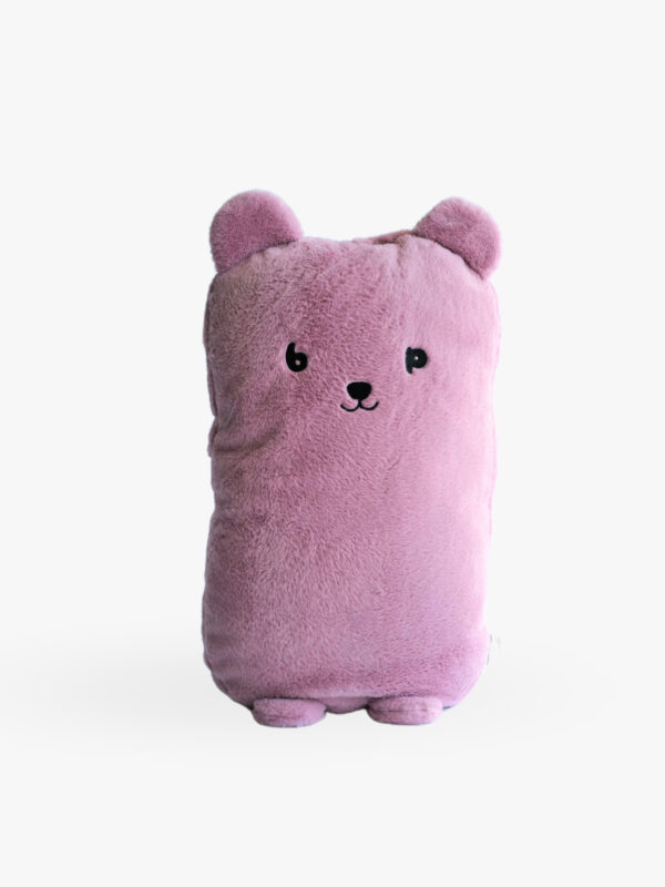 Bubuu Paws Pawsh Pad เบาะรองนอน ใยขนห่านเทียม รุ่น Deboniar สีชมพู