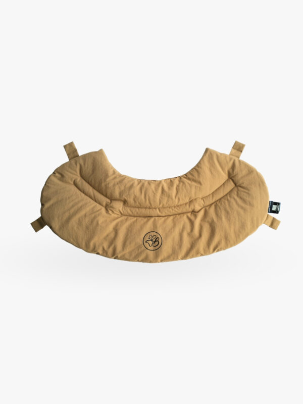 Bubuu Paws Pawrest Basket Front Cover ผ้าคลุมด้านหน้ารถเข็นสัตว์เลี้ยง รุ่น Roamy สีน้ำตาล