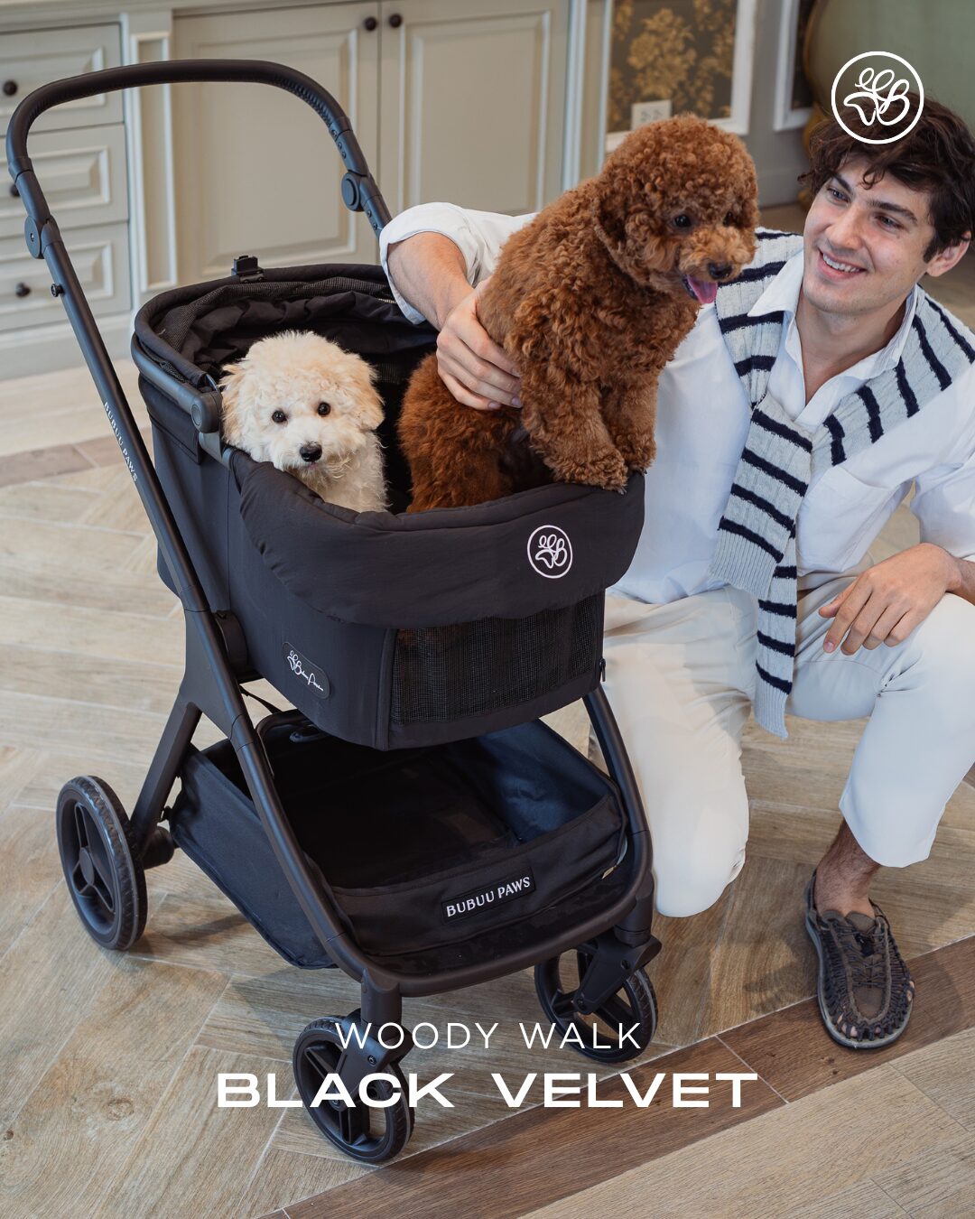 Woody Walk - Black Velvet