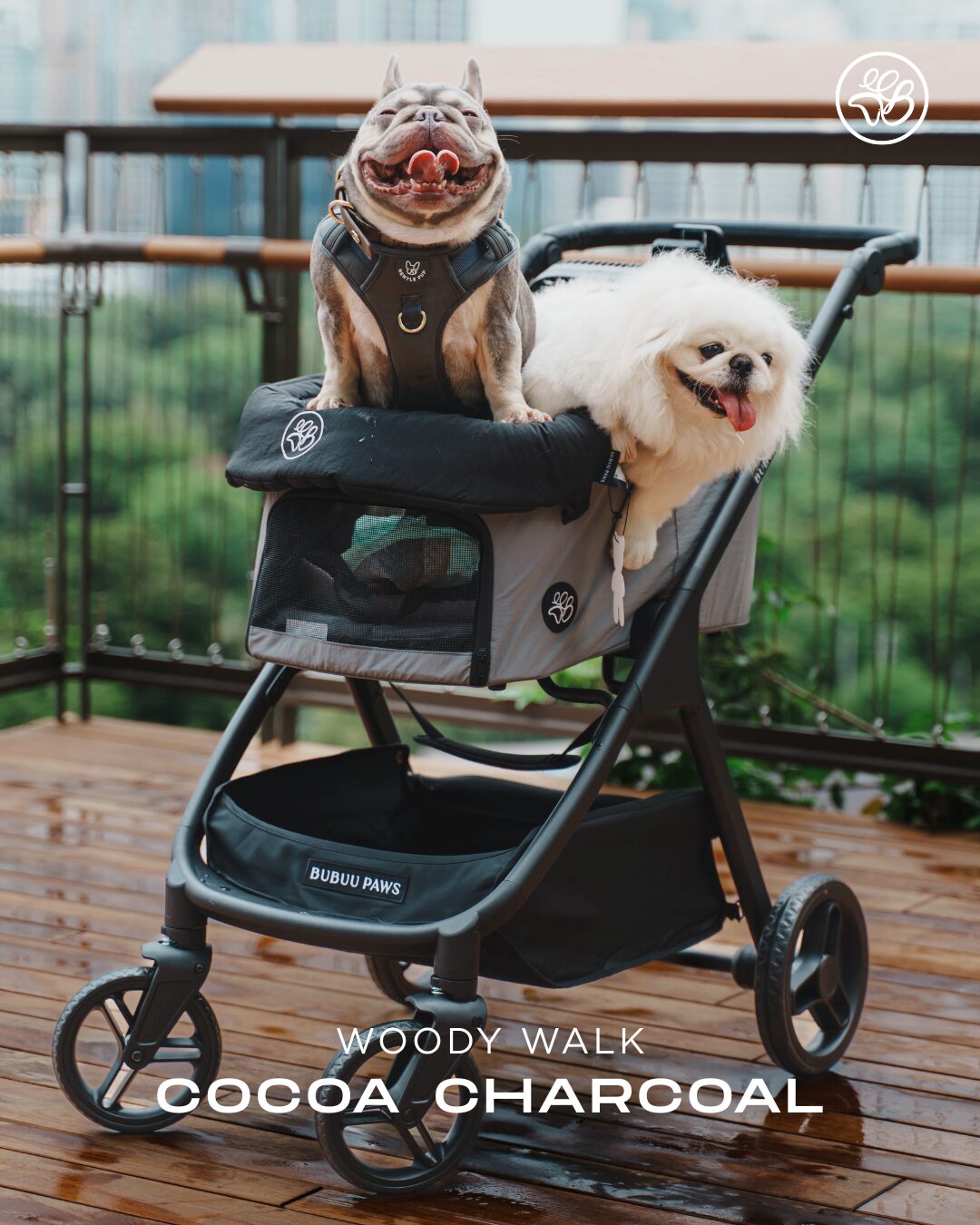 Woody Walk - Cocoa Charcoal